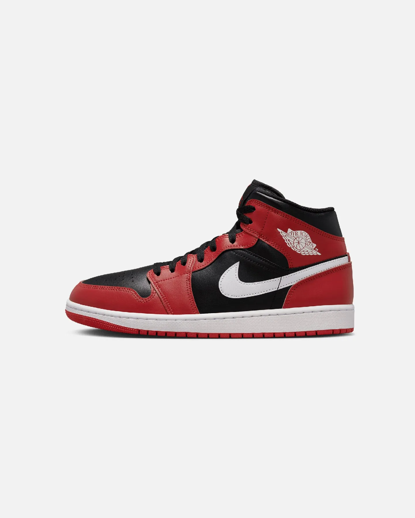 Jordan Air Jordan 1 Mid "Black/Gym Red" Black/Red Hiking Mood Pair Quick