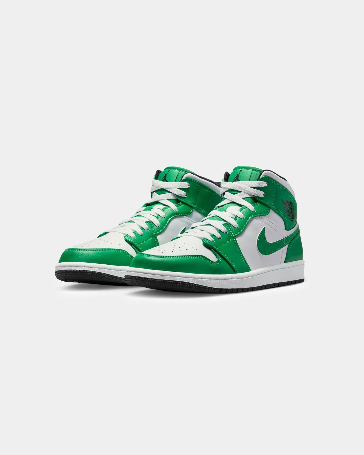 Heat Free Jordan Air Jordan 1 Mid "Lucky Green" Lucky Green/Black