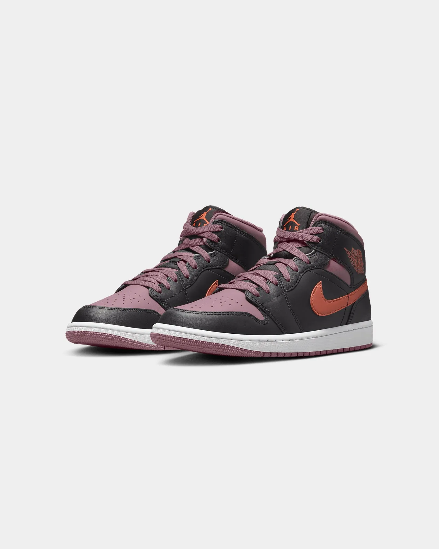 Ergonomic Cold Weather Jordan Air Jordan 1 Mid SE Black/Sky J Orange