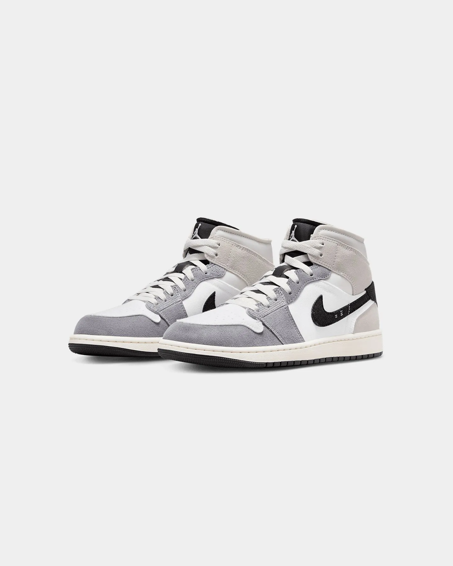 Jordan Air Jordan 1 Mid SE Craft Cement Grey/Black Adult Ease
