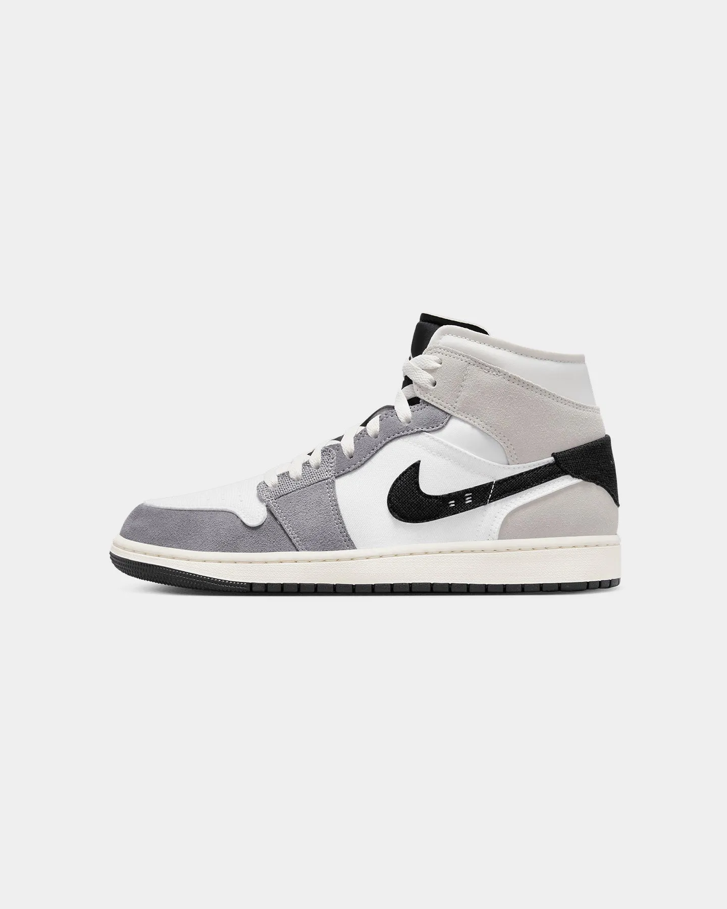 Comfort Slope Fast Go Jordan Air Jordan 1 Mid SE Craft Cement Grey/Black