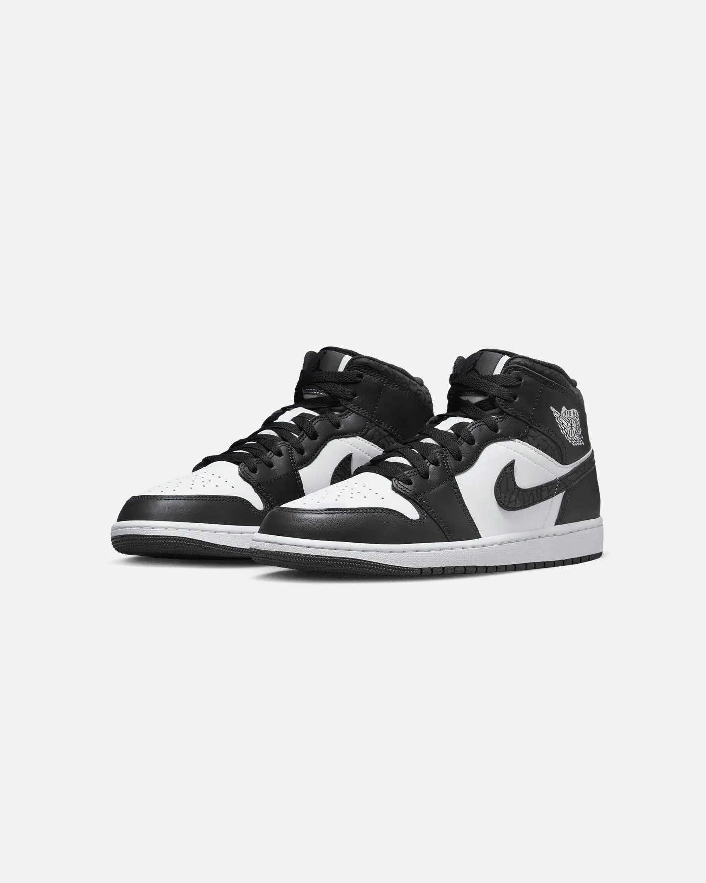 Power Base Smart Fit Jordan Air Jordan 1 Mid SE "Black Elephant" Off Noir/Black