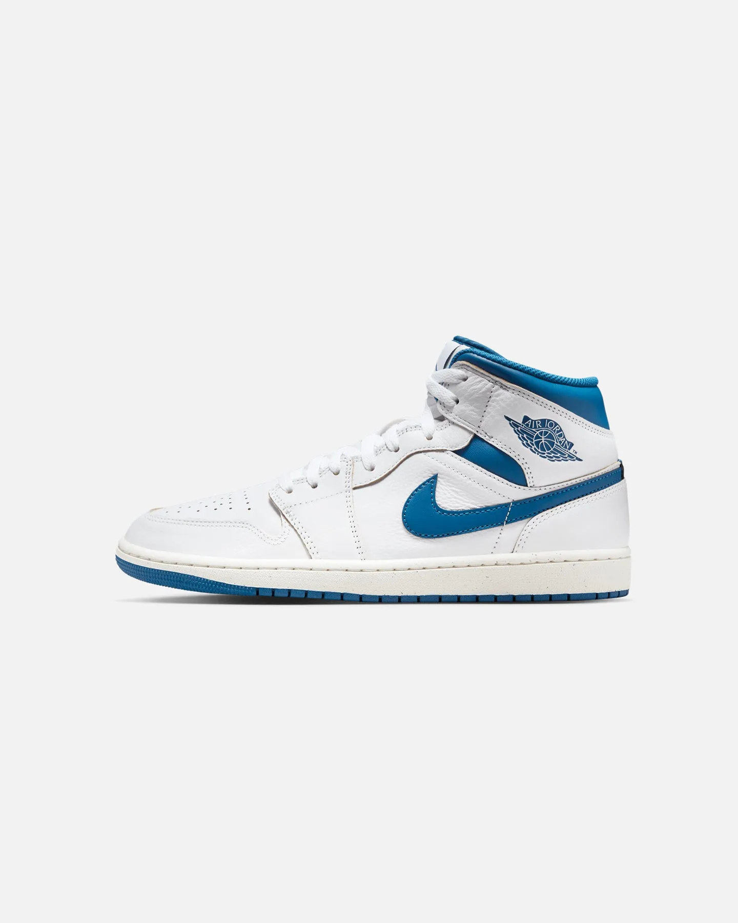 Jordan Air Jordan 1 Mid SE "Industrial Blue" White/Industrial Blue Video Look