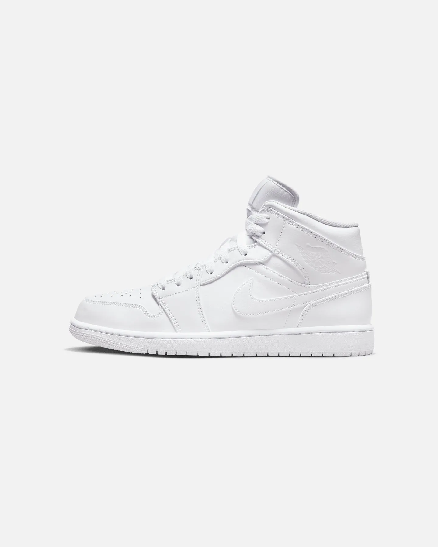 Fast Entry Jordan Air Jordan 1 Mid White/White