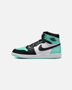 Jordan Air Jordan 1 Retro High OG "Green Glow" White/Black/Green Tone Play zipper