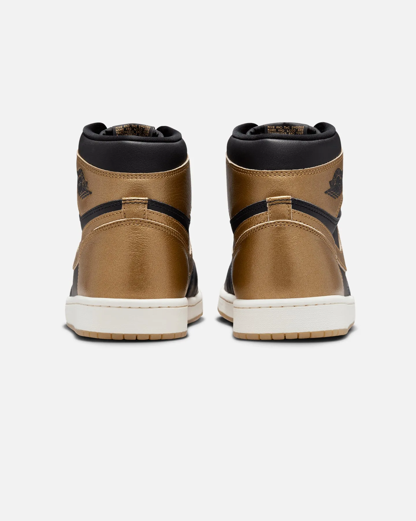 Jordan Air Jordan 1 Retro High OG "Metallic Gold" Black/Metallic Strong Stitching Shine Bright