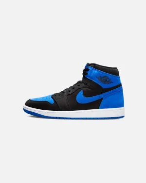 Jordan Air Jordan 1 Retro High OG  "Royal Re-imagined" Black/Royal Soft Interior Fur Trim