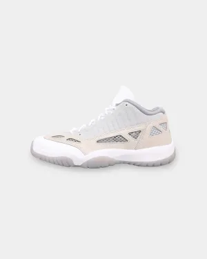 Petite Fit Icon Edge Jordan Air Jordan 11 Retro Low IE Light Orewood Brown/Neutral Grey-White