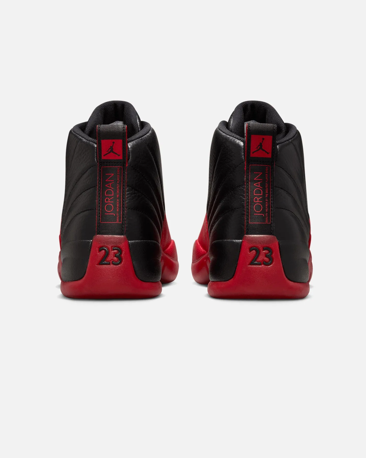 Jordan Air Jordan 12 Retro "Flu Game" Black/Varsity Red Athletic Aesthetic Responsive Rebound