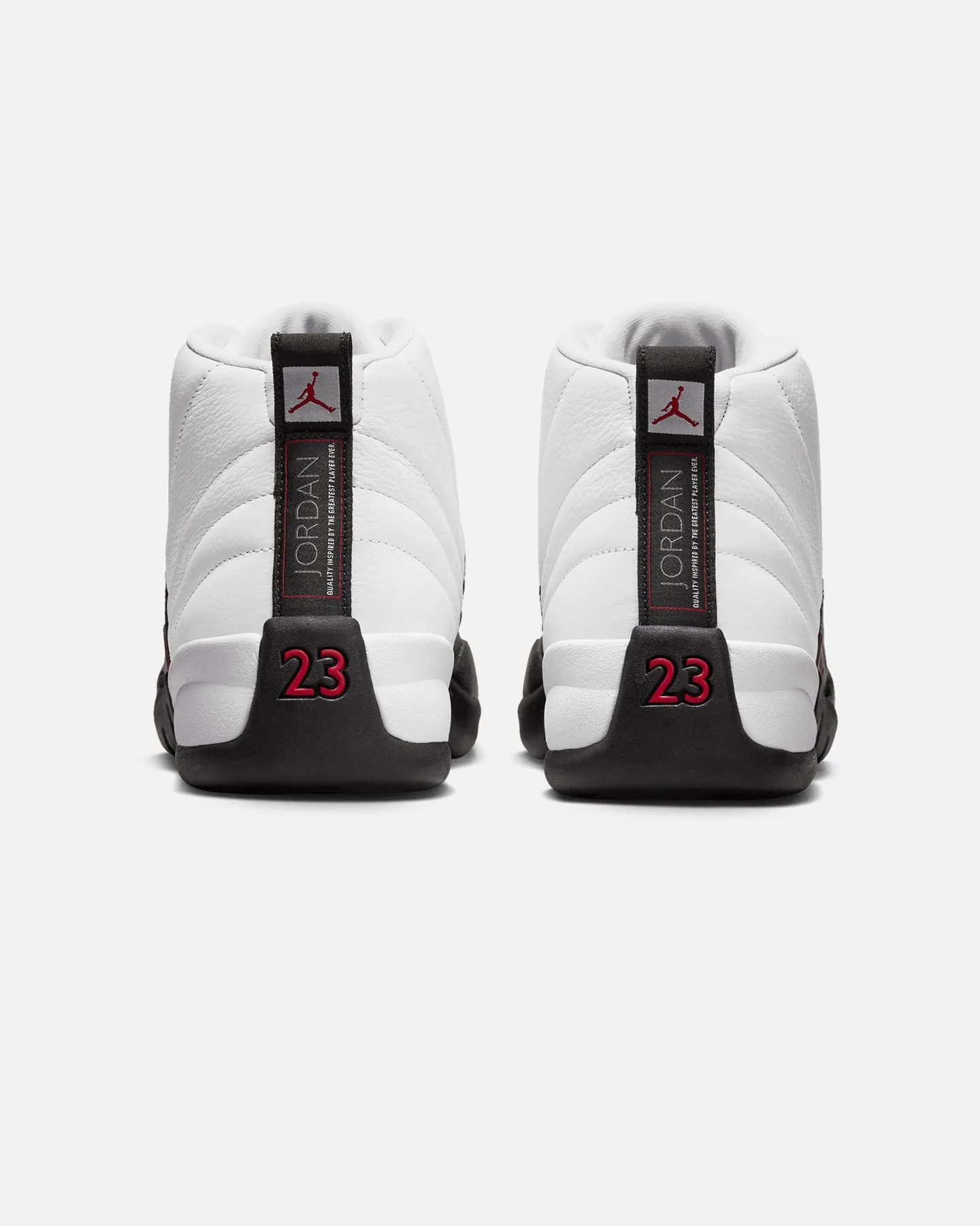 Low Profile Weekend Trip Comfort Flex Jordan Air Jordan 12 Retro "Red Taxi" White/Gym Red/Black