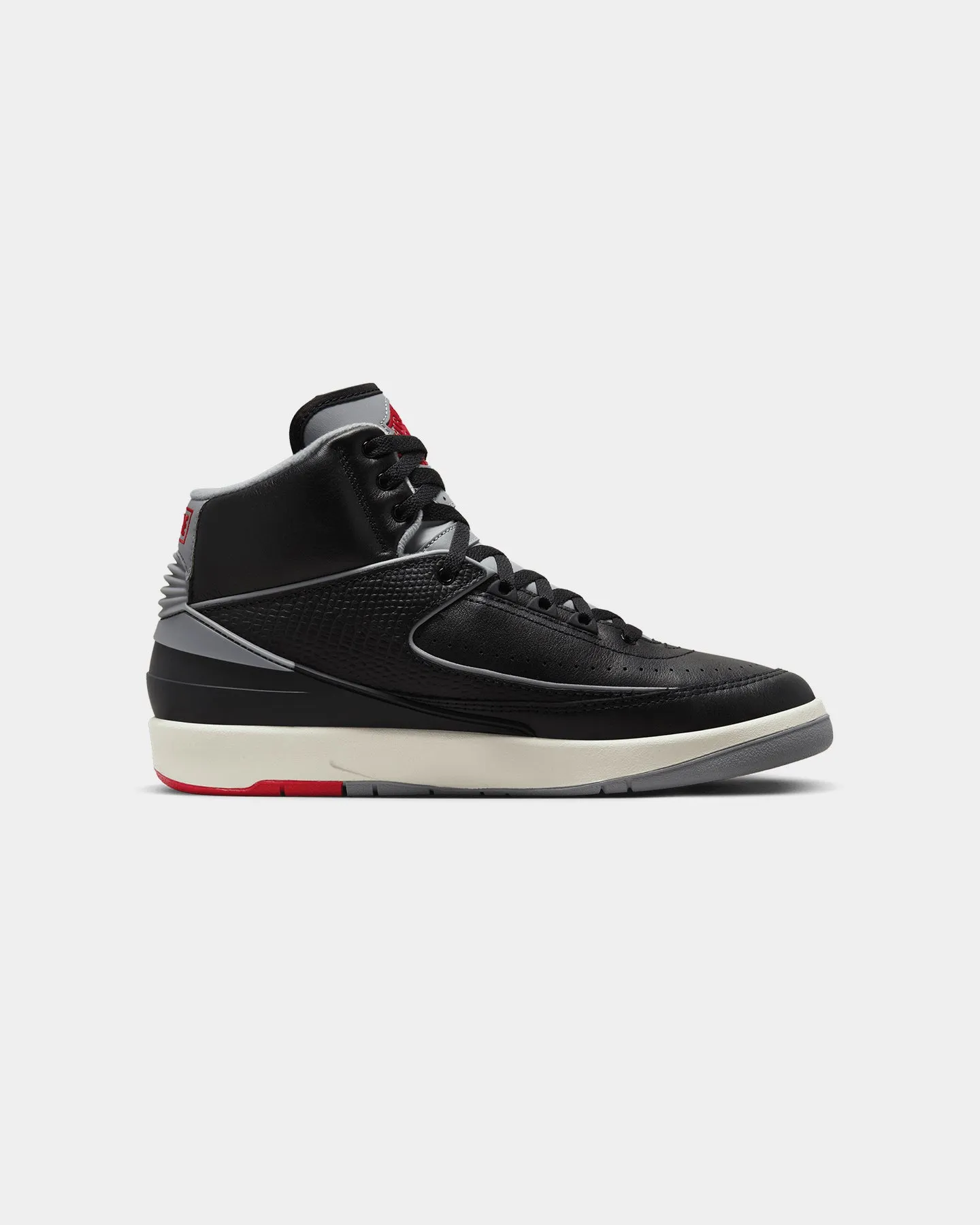 Daily Comfort Jordan Air Jordan 2 Retro "Black Cement" Black/Cement Grey