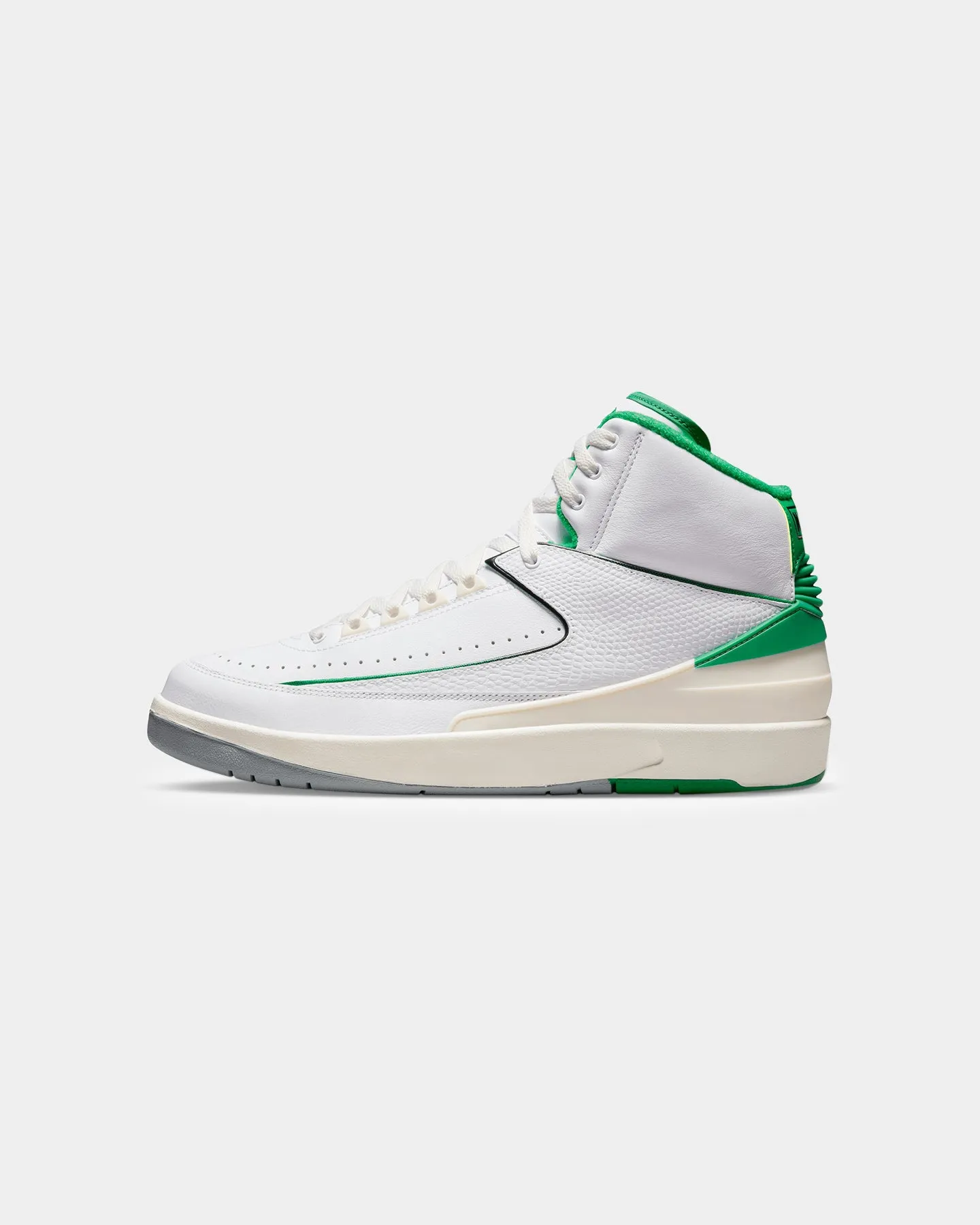 Jordan Air Jordan 2 Retro "Lucky Green" White/Lucky Green Arch Support Health Focused Craftsmanship