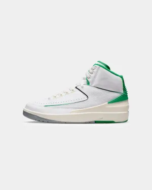 Jordan Air Jordan 2 Retro "Lucky Green" White/Lucky Green Arch Support Health Focused Craftsmanship