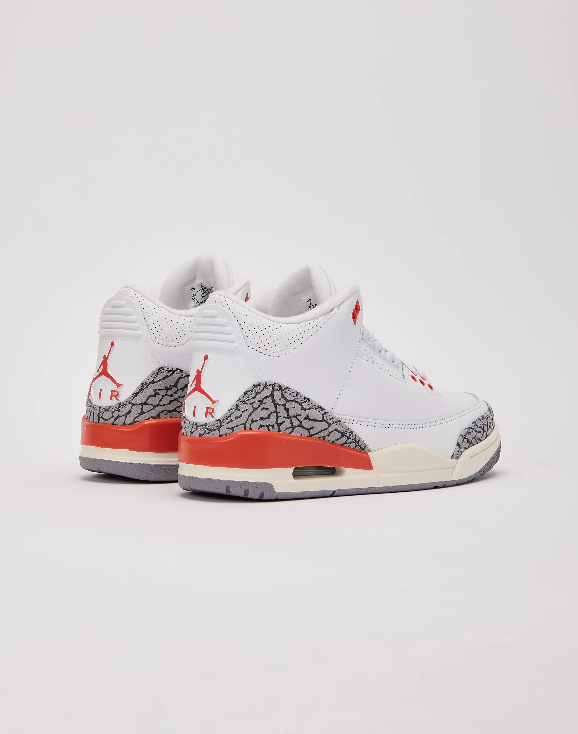 Jordan Air Jordan 3 Retro 'Georgia Peach' Structural Hexagonal Tread