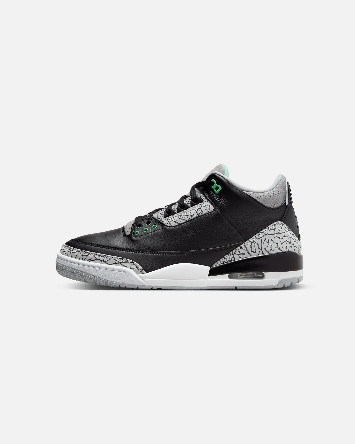 Jordan Air Jordan 3 Retro "Green Glow" Black/Green Glow Winter Chill