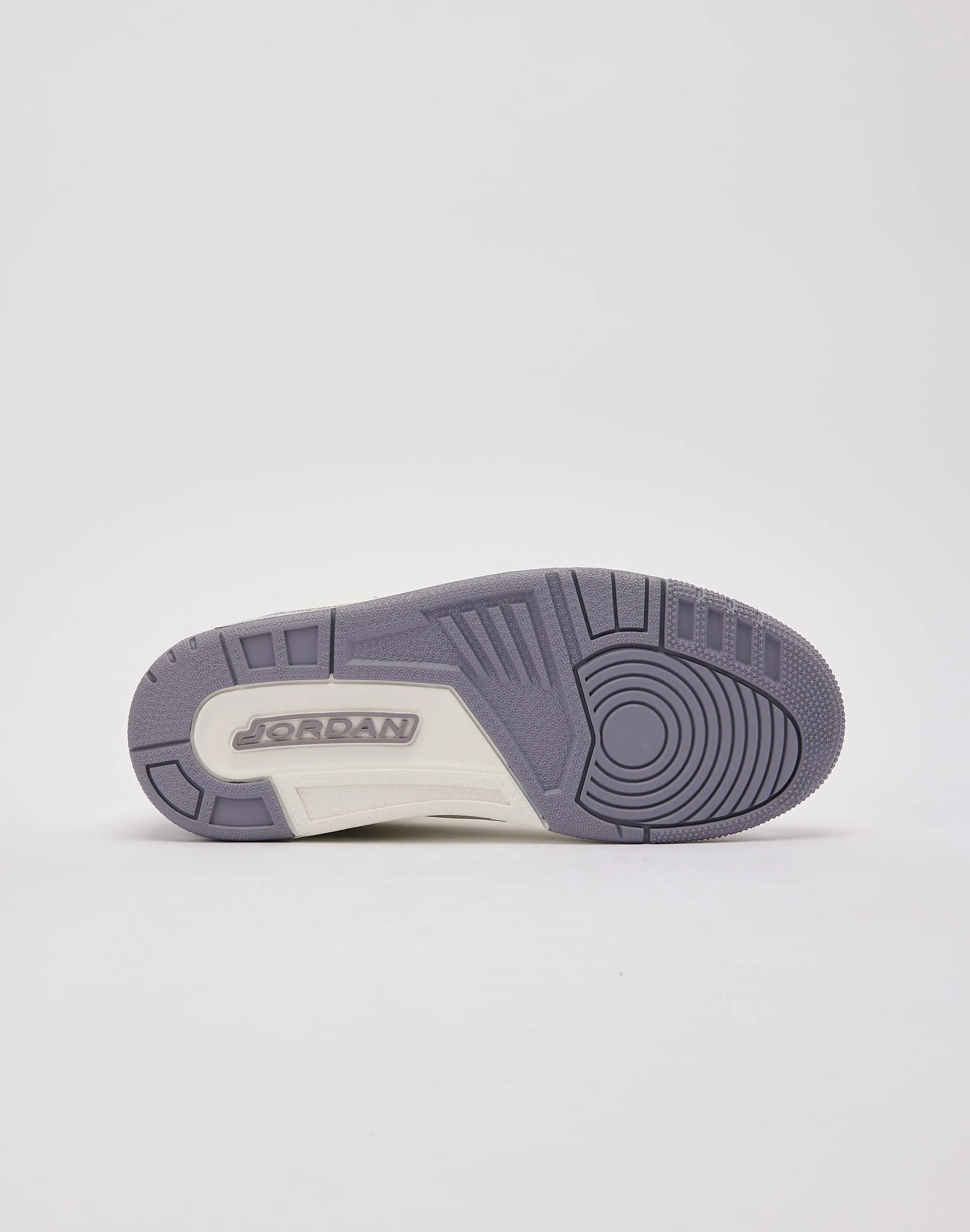 Padded Heel Jordan Air Jordan 3 Retro 'Sail Cement Grey'