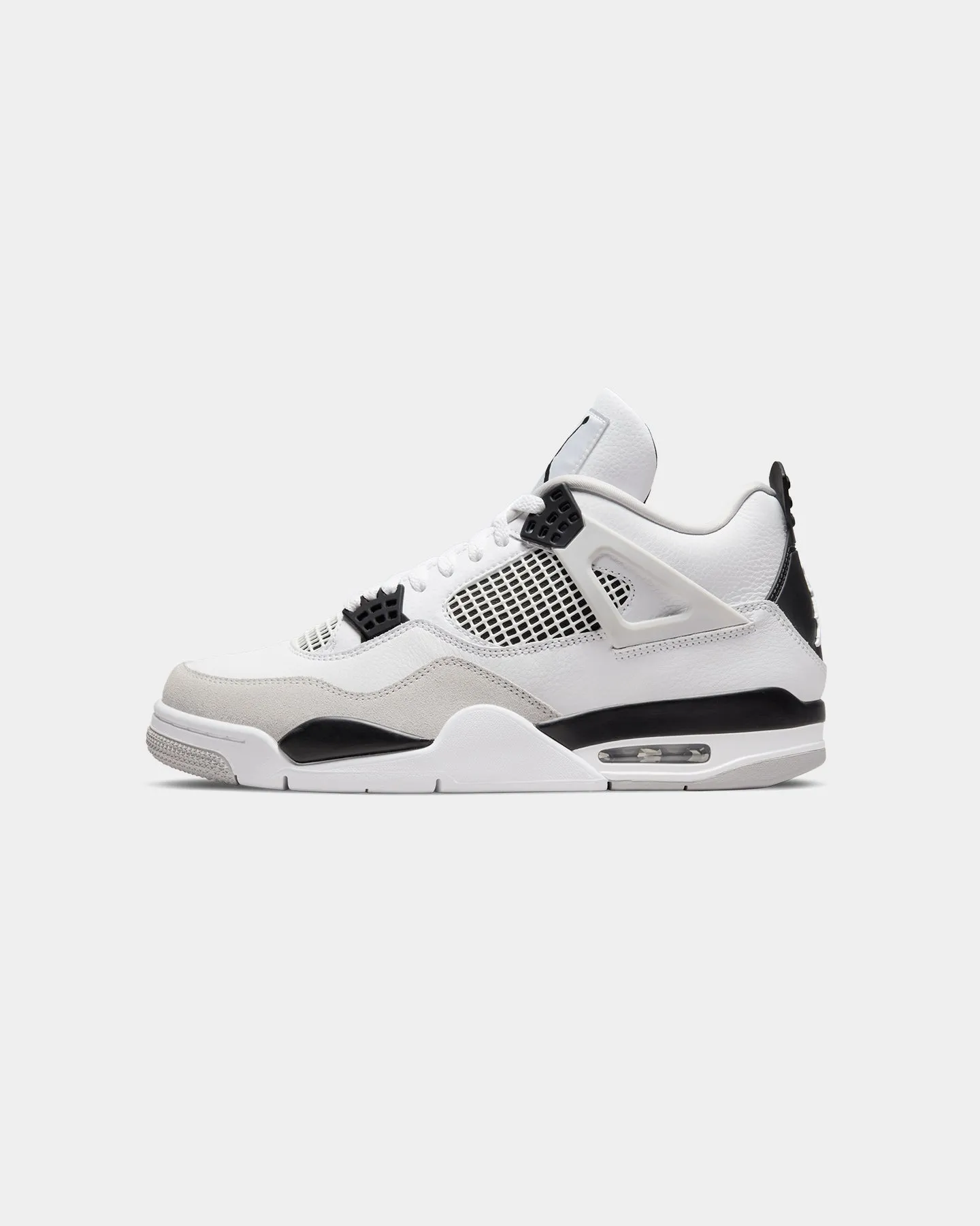 Soft Neutral Ice Guard Jordan Air Jordan 4 Retro "Military Black" White/Black-Neutral