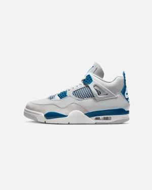 Jordan Air Jordan 4 Retro "Military Blue" Off White/Industrial Blue Flexible Fit World Step