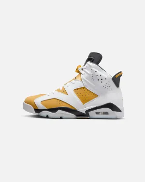 Jordan Air Jordan 6 Retro White/Yellow Ochre/Black New Drop Fast Go