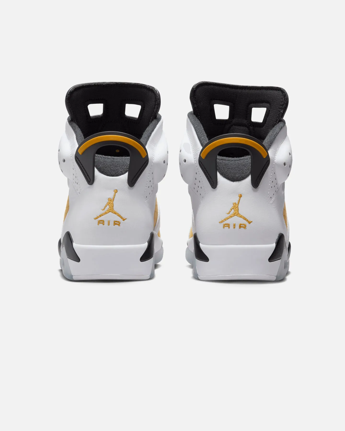 Jordan Air Jordan 6 Retro White/Yellow Ochre/Black Royal Mood Lightweight Form Rainy Day