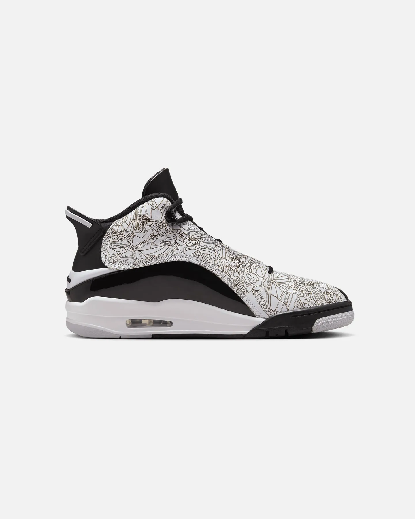 Jordan Air Jordan Dub Zero White/Black Moisture wicking Classic