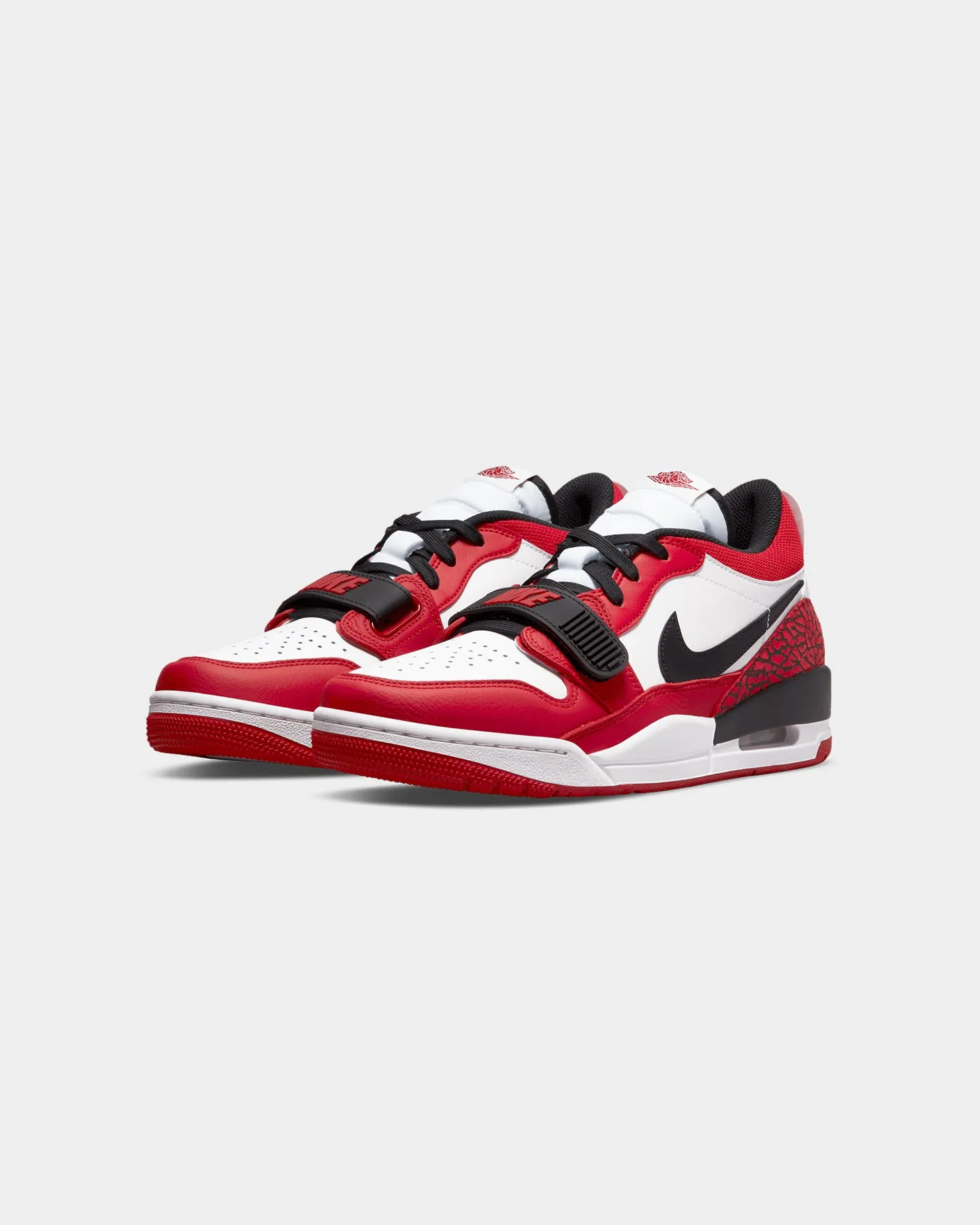 Jordan Air Jordan Legacy 312 Low White/Black-Gym Red Anti Odor Urban Stroll Cushioned heel