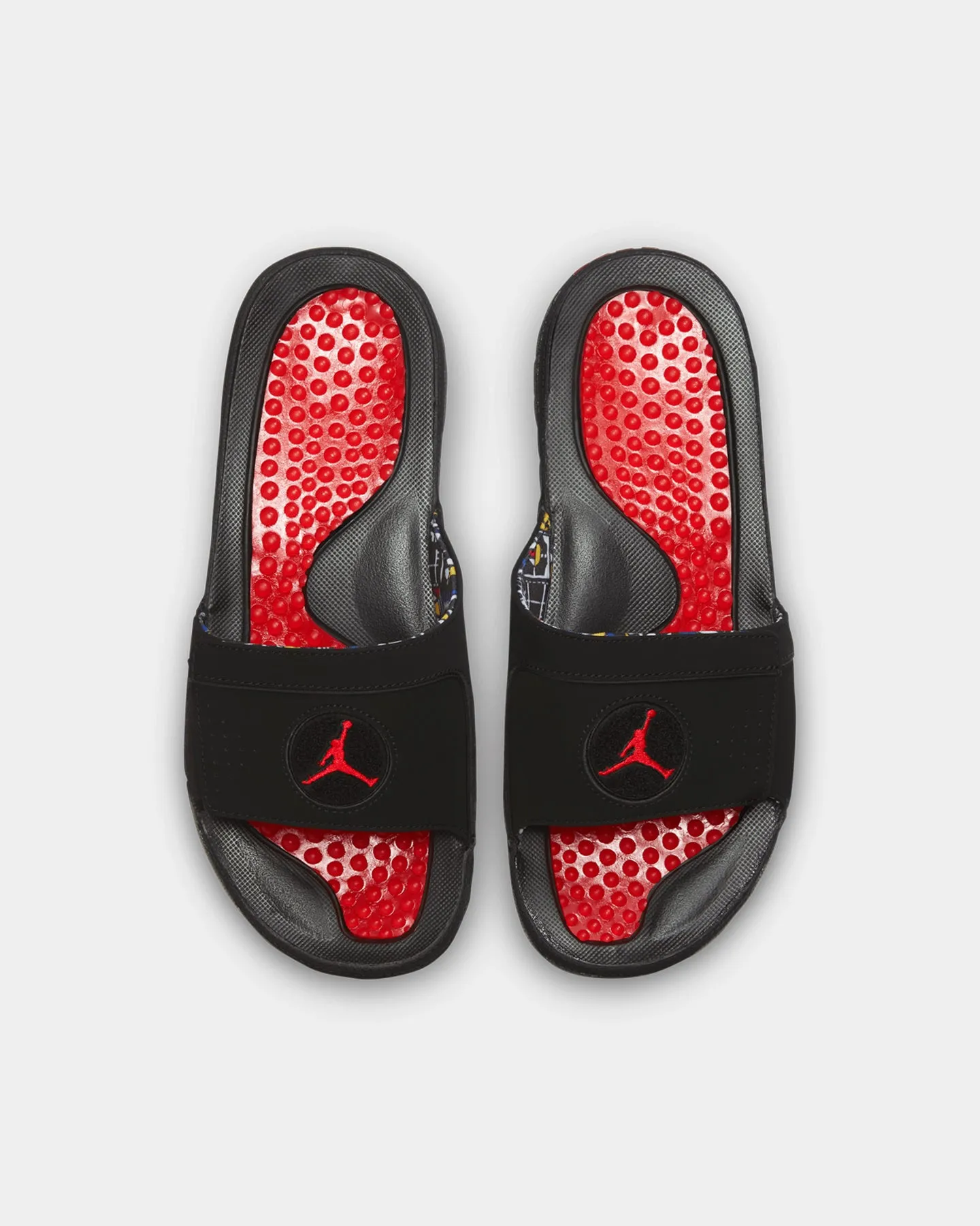 Jordan Hydro 8 Retro Black/University Red Earth Tone