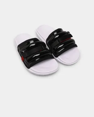 Jordan Jordan Super Play Slide Black/University Red Slip On