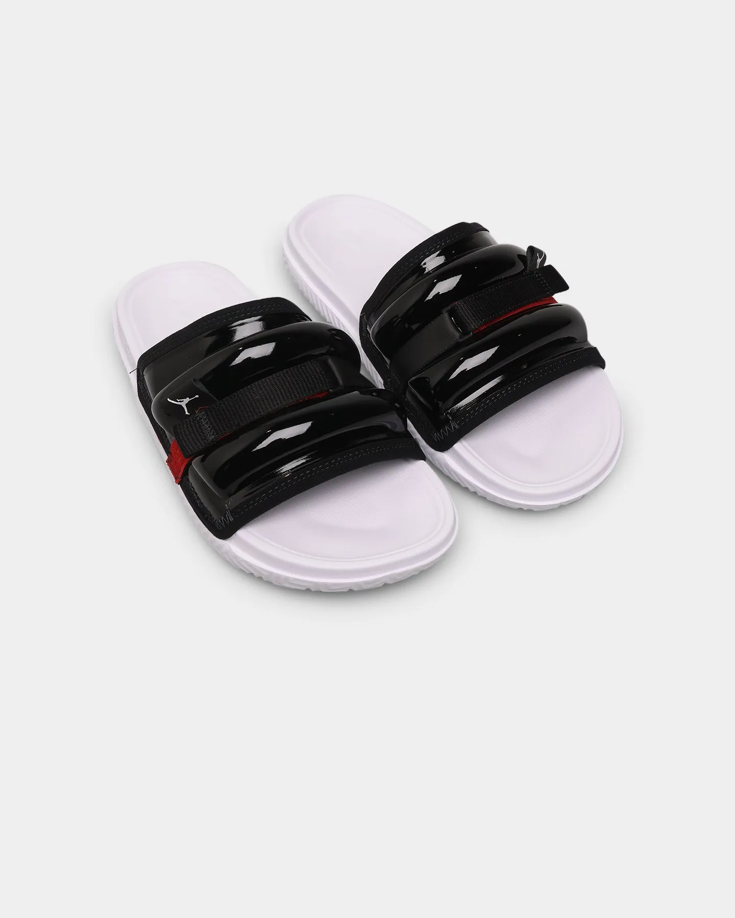 Jordan Jordan Super Play Slide Black/University Red Slip On
