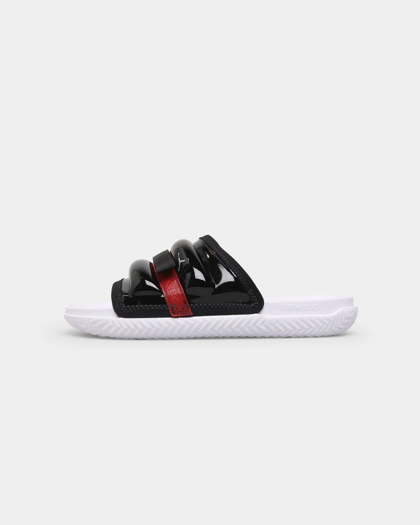 Jordan Jordan Super Play Slide Black/University Red Lace Up Core Flex
