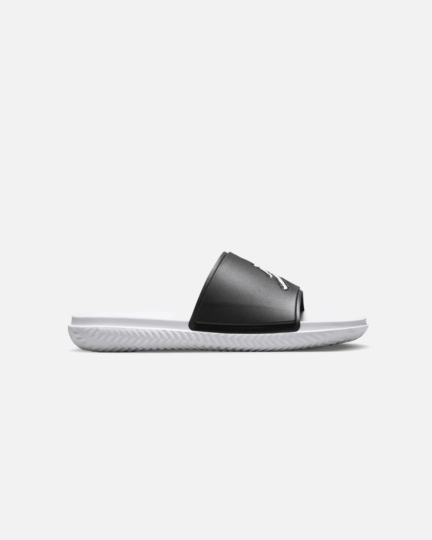 Jordan Jumpman Slides Black/White Canvas Cool Road Long