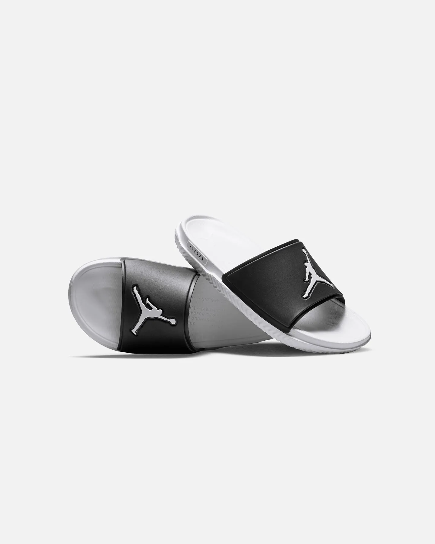 Heel Safe Workout Jordan Jumpman Slides Black/White