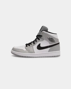 Supportive structure Jordan Men's Air Jordan 1 Mid 'Light Smoke Grey' Grey/Black/White