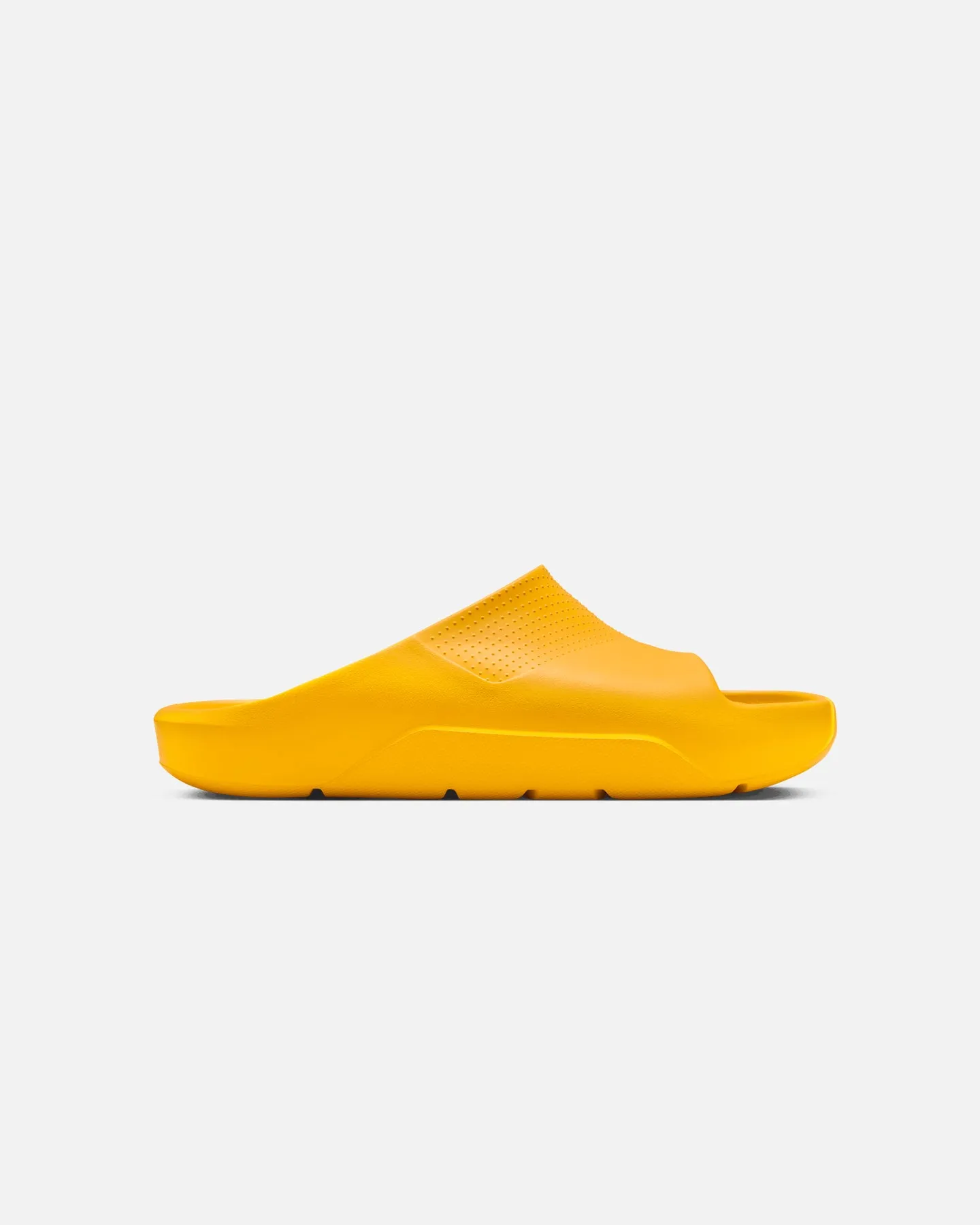 Jordan Post Slides Yellow Ochre Ankle Support