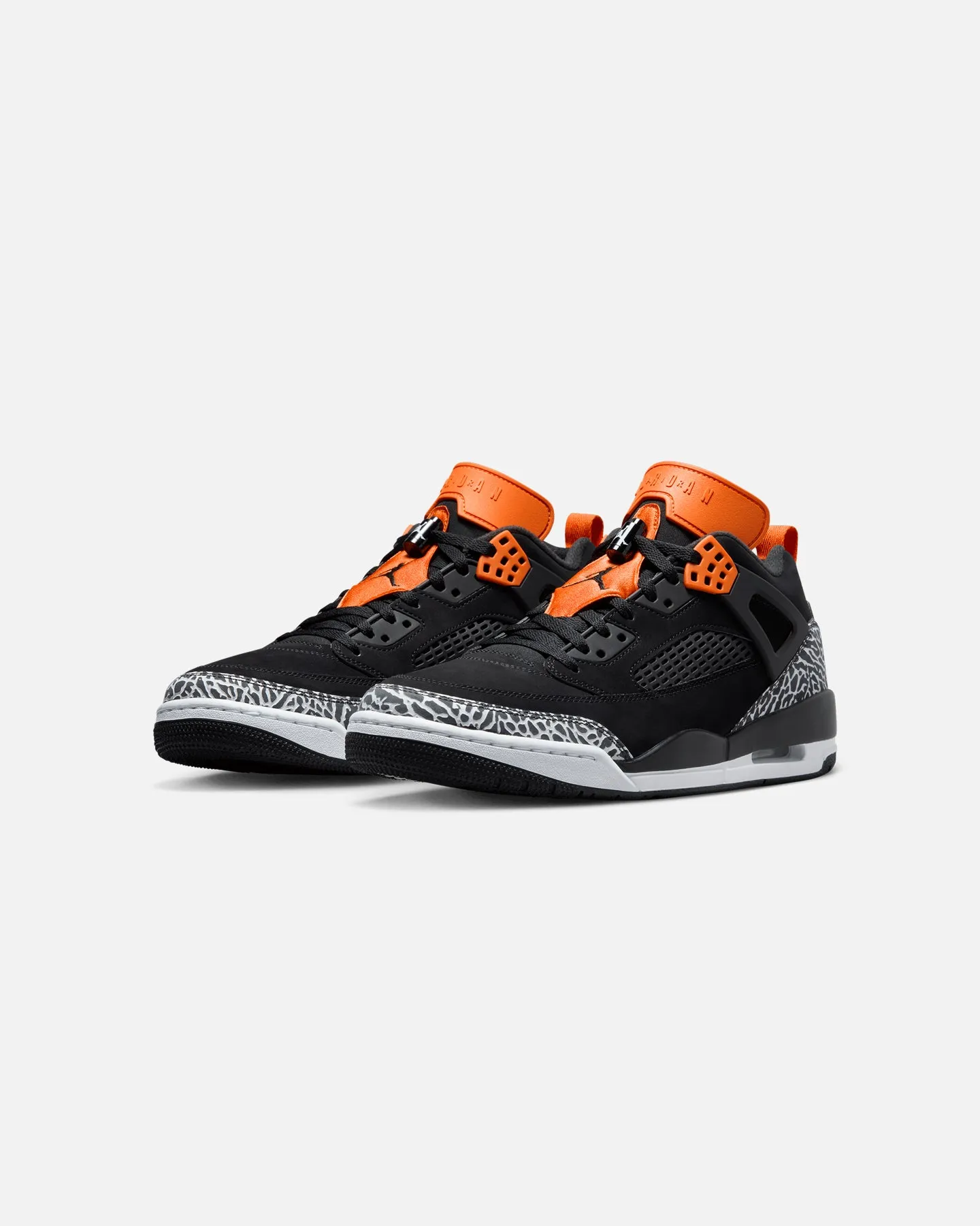 Jordan Spizike Low Black/Black-Starfish/White Comfort Boost Adaptive design
