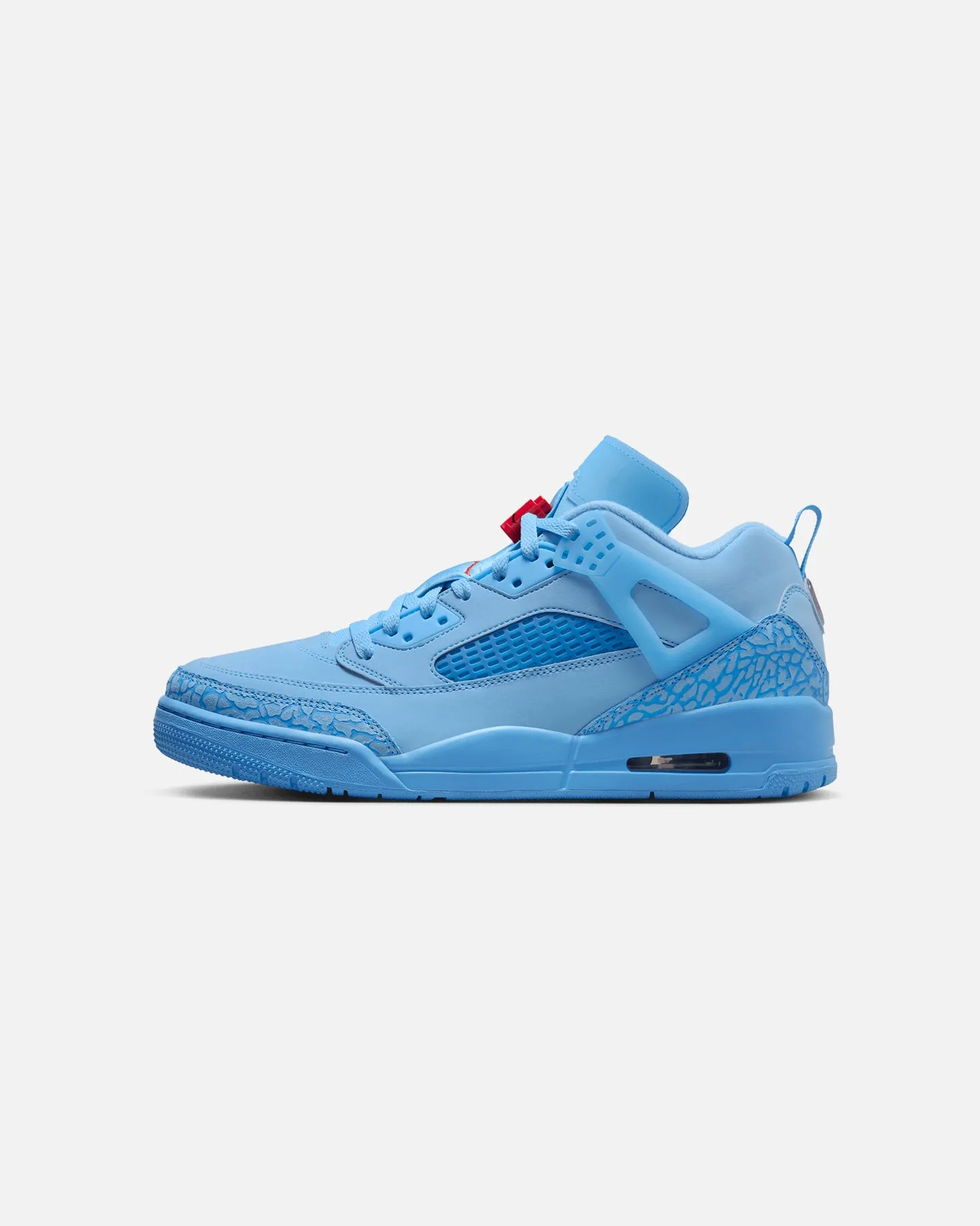 Red Glow Jordan Spizike Low Football Blue