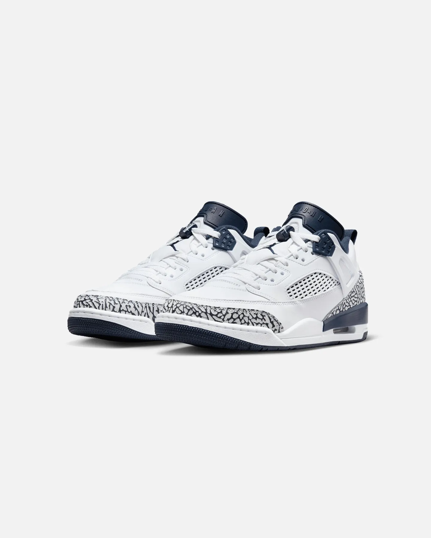 Color Play Gloss Finish Jordan Spizike Low White/Obsidian