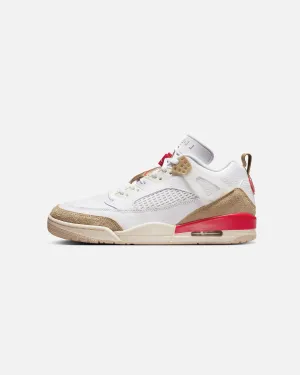 Jordan Spizike Low White/Red SyntheticUpper
