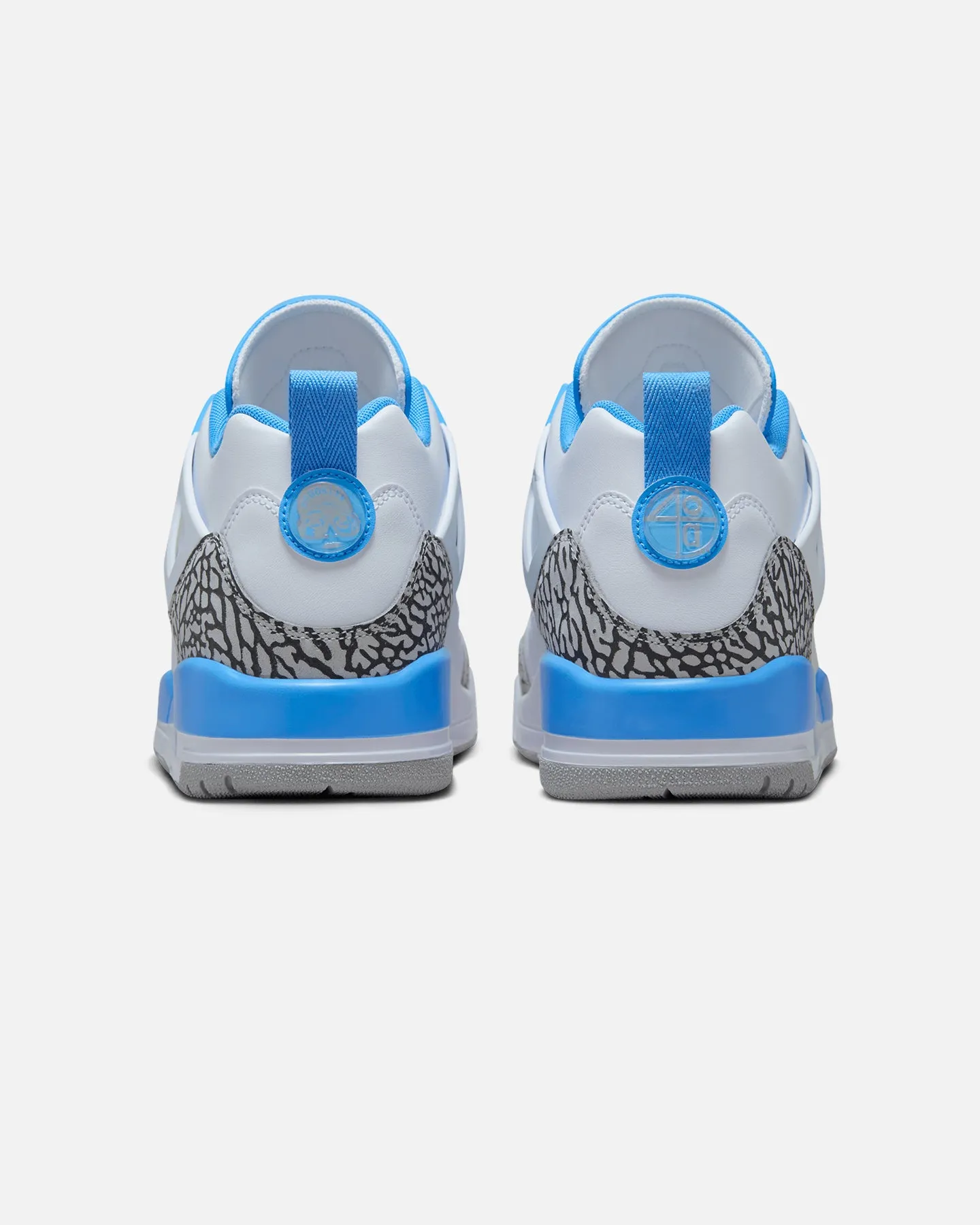 Soft Hot Mood Jordan Spizike Low White/University Blue