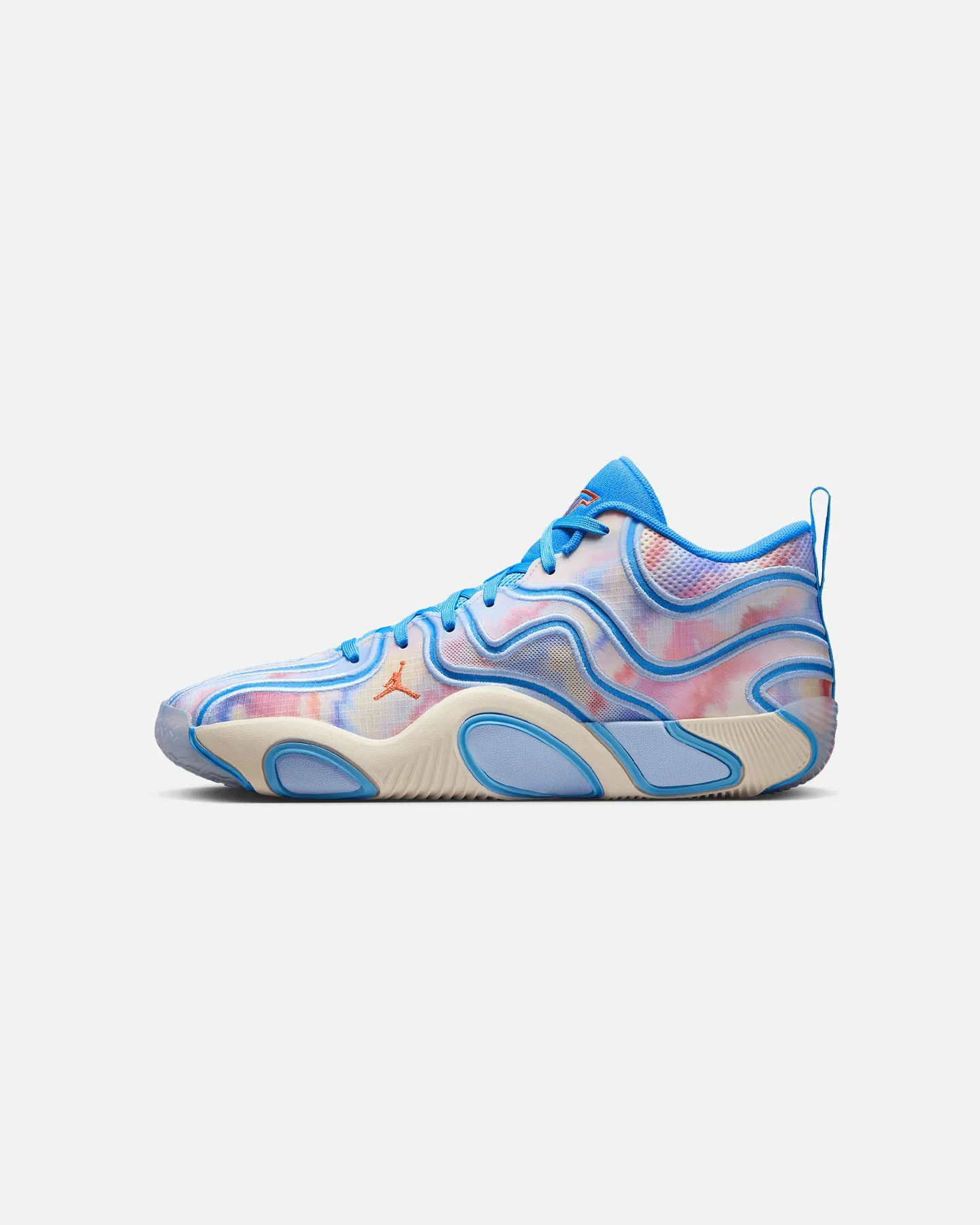 Jordan Tatum 3 "Tie Dye" University Blue Multidirectional Flex Heat Dissipation Channels