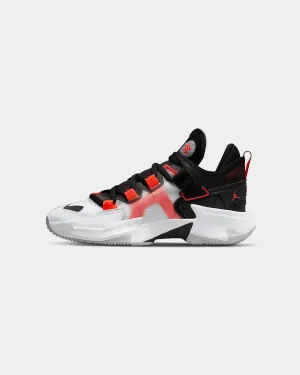 Jordan Why Not .5 White/Bright Crimson-Black-Grey Fog Swim Ready