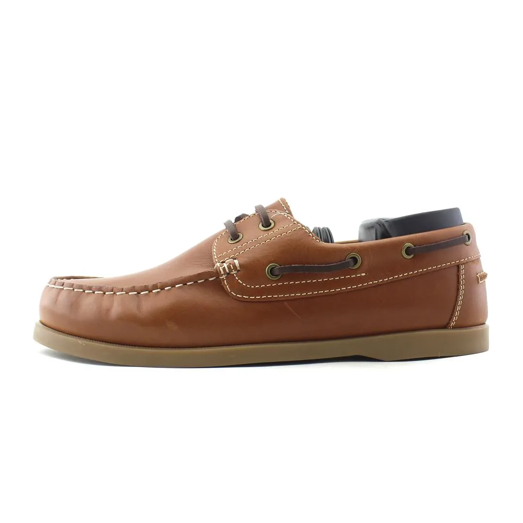 JOURNIE BOAT SHOES - BROWN Cushion Touch