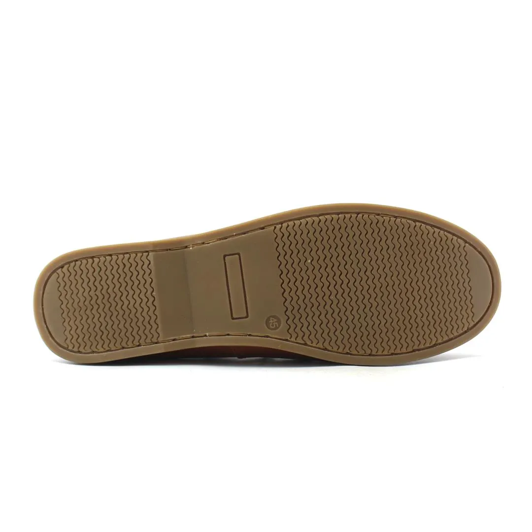 JOURNIE BOAT SHOES - BROWN Pet Walk Slip Entry
