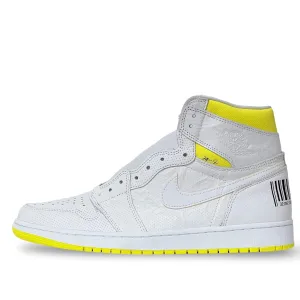 Walking Focus Abrasion Shield Nike Air Jordan 1 High First Class Flight