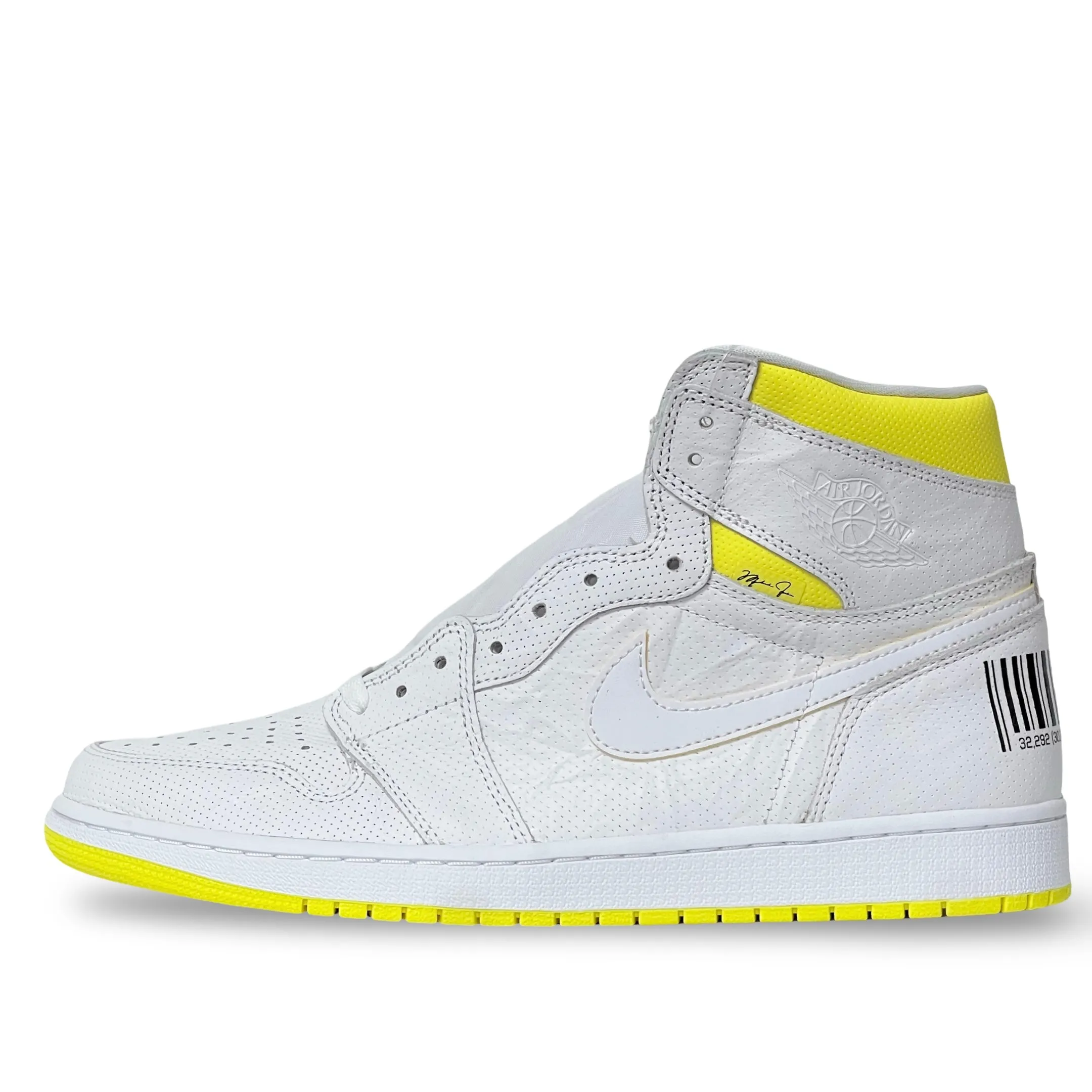 Walking Focus Abrasion Shield Nike Air Jordan 1 High First Class Flight