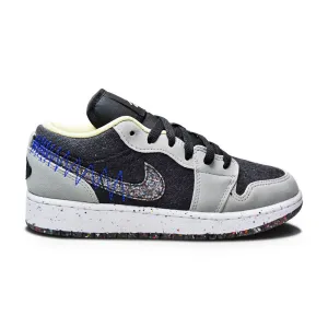 Peak Performance Precision Engineering Design Juniors Nike Air Jordan 1 Low SE (GS) - DM4690 001 - LT Smoke Grey Multicolor