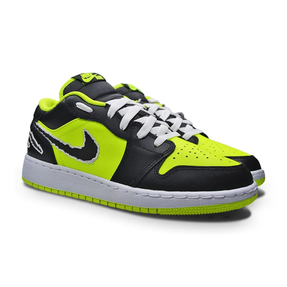 Juniors Nike Air Jordan 1 Low SE (GS) "Black Cats" Agile