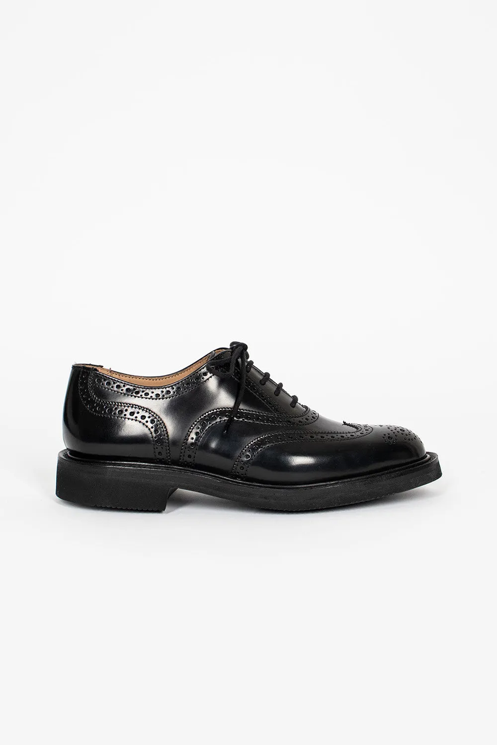 Kara Bookbinder Brogue Black Wet Grip