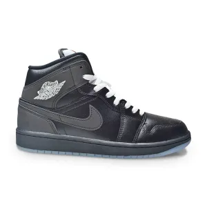 Shock Absorption Heel Air Circulation Air Jordan 1 Mid SE HV5177010 Black Black White Wolf Grey UK 8 9 10