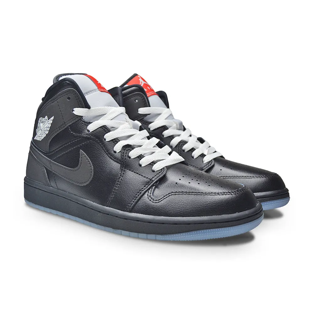Air Jordan 1 Mid SE HV5177010 Black Black White Wolf Grey UK 8 9 10 Stylish Design Running Shoes